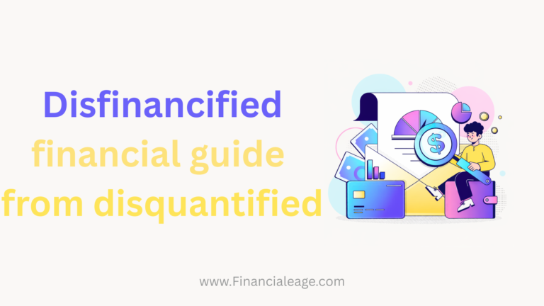 Disfinancified financial guid from disquantified