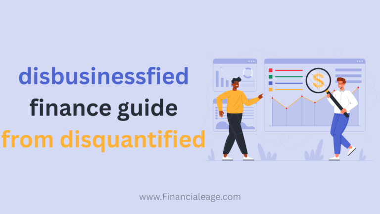 disbusinessfied finance guide from disquantified